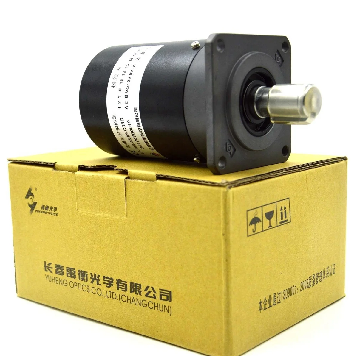 

LF-102.4BM-G8-26A YUHENG Encoder soilid shaft optical incremental rotary encoder New original genuine Ready to Ship