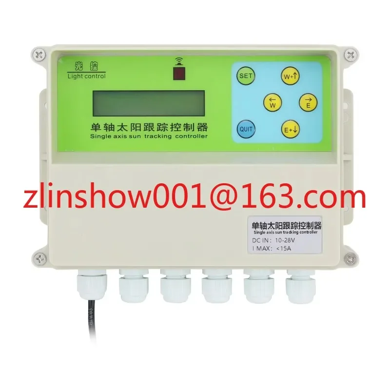 XMYC-1 Single Axis Solar Tracker Controller 12-24V Solar Panel Tracker w/ Proximity Limit Switch