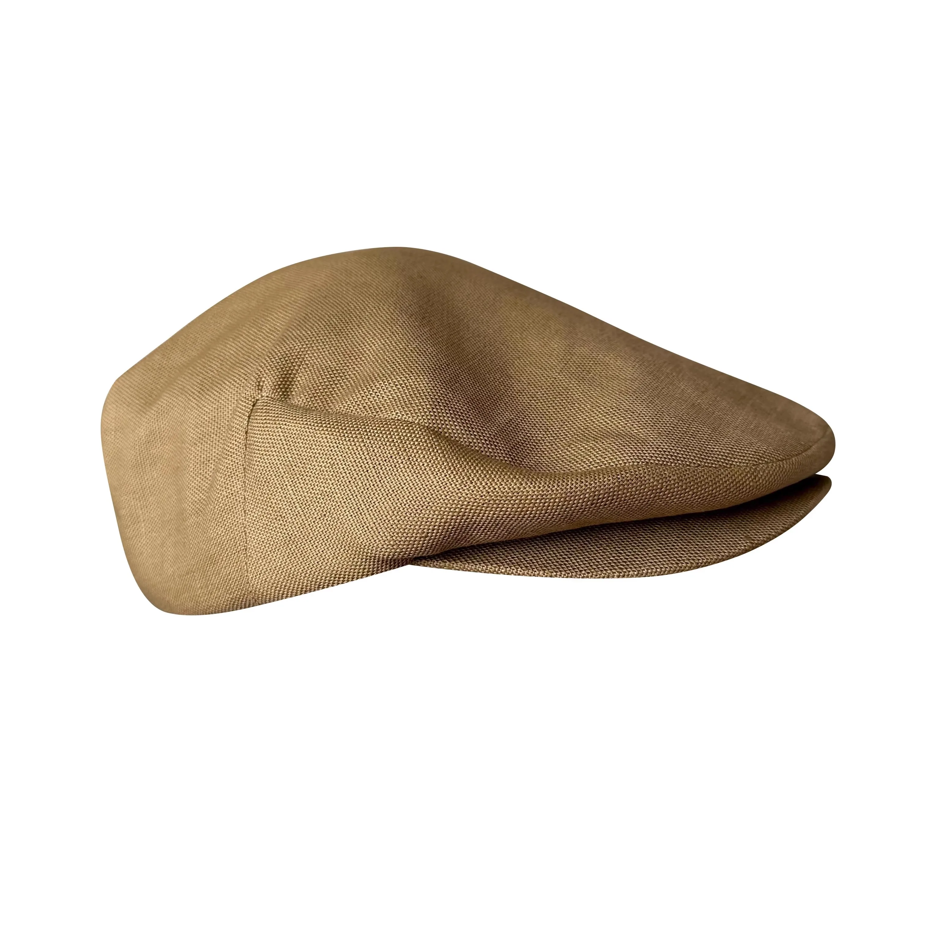 New Linen Spring Men Newsboy Caps Summer Breathable Flat Hats Gary Vintage Octagon Cap Gatsby Beret Women Men Orange Ivy Cap 58 view 2