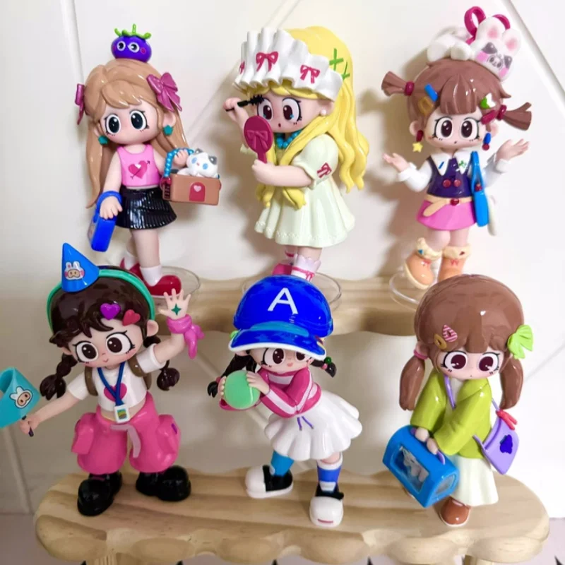 

New Milay Yuanqi Maiden Syndrome Series Blind Box Cute Girls Action Figure Pvc Collect Statue Doll Desktop Decoration Toy Gift