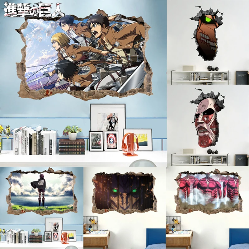 adesivos-de-parede-anime-attack-on-titan-eren-decoracoes-criativas-adesivos-de-parede-quebrada-para-casa-40x60cm-papel-de-parede-de-desenho-animado-para-quartos