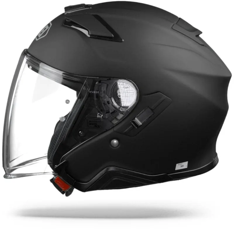 Shoei J-Cruise II Matte Black Jet Helmet 3/4 Open Face Helmet Men Women Dual Lenses Jet Retro Scooter Motorcycle Half Helmets