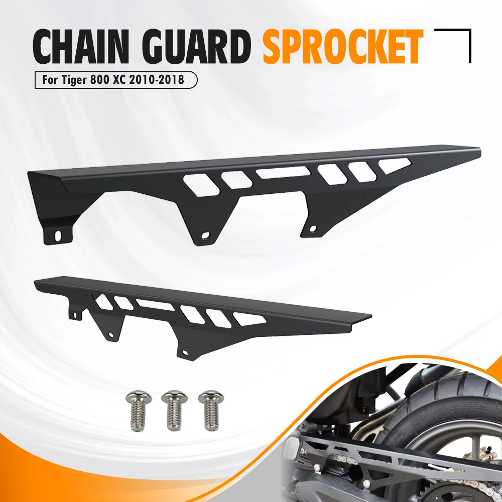 

FOR Tiger 800 XC 2010-2018 2017 2016 2015 2014 2013 2012 2011 Motorcycle Wheel Chain Belt Guard Cover Protector Parts Tiger800