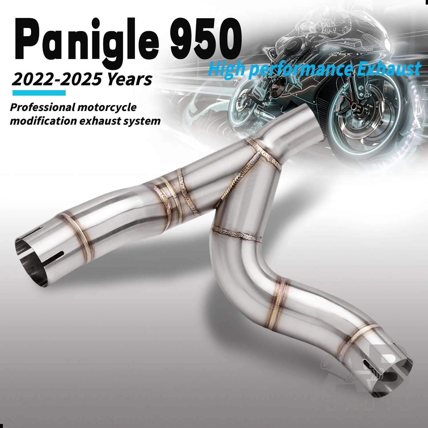 

Выхлопная система Slip-on для мотоциклов Desert X DesertX 950 2022-2024, модифицированная, из нержавеющей стали/титанового сплава, средняя труба с оригинальным интерфейсом