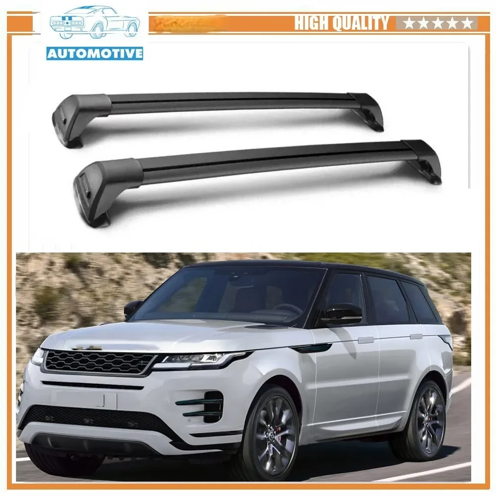 High Quality Aluminum 2PCS Cross Bars Fits For Range Rover 2023-2024 Luggage Carrier