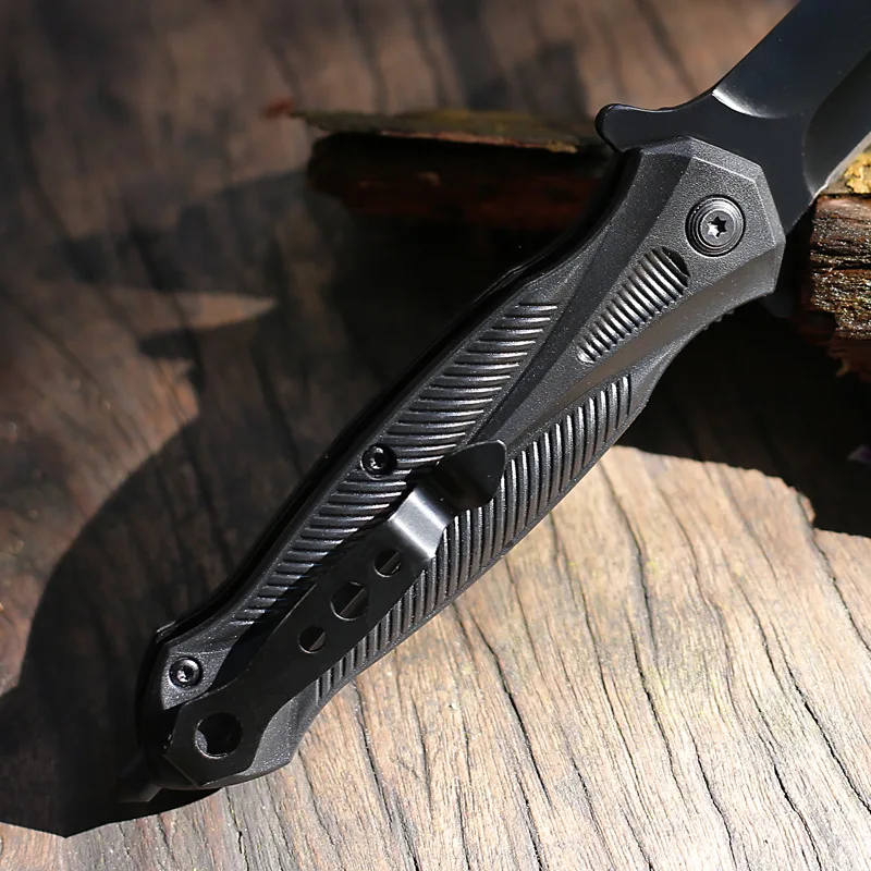 Adventure must-have outdoor survival knife, multifunctional folding knife, high hardness folding self-defense knife, military kn