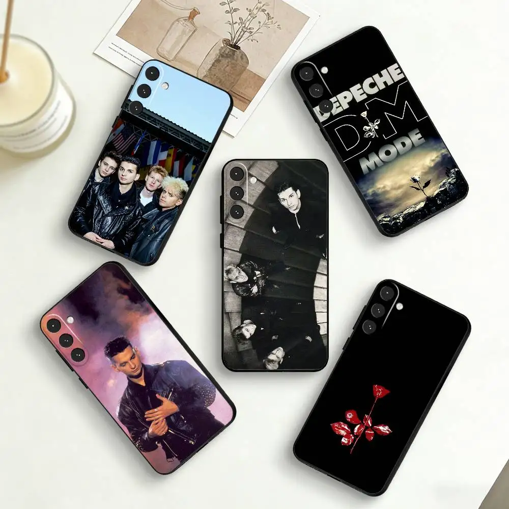 

D-Depeche ROCK Band Mode Phone Case For Samsung Galaxy A73,A72,A71,A70,A53,A52,A51,Others Soft Black Cover