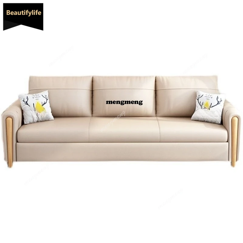 One-piece multi-purpose double multi-functional sofa bed Small apartment folding dual-purpose living room D80