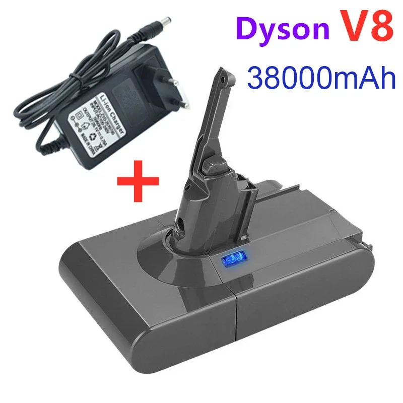 

Upgrade New DysonV8 38000mAh 21.6V Battery for Dyson V8 Absolute /Fluffy/Animal Li-ion Vacuum Cleaner rechargeable