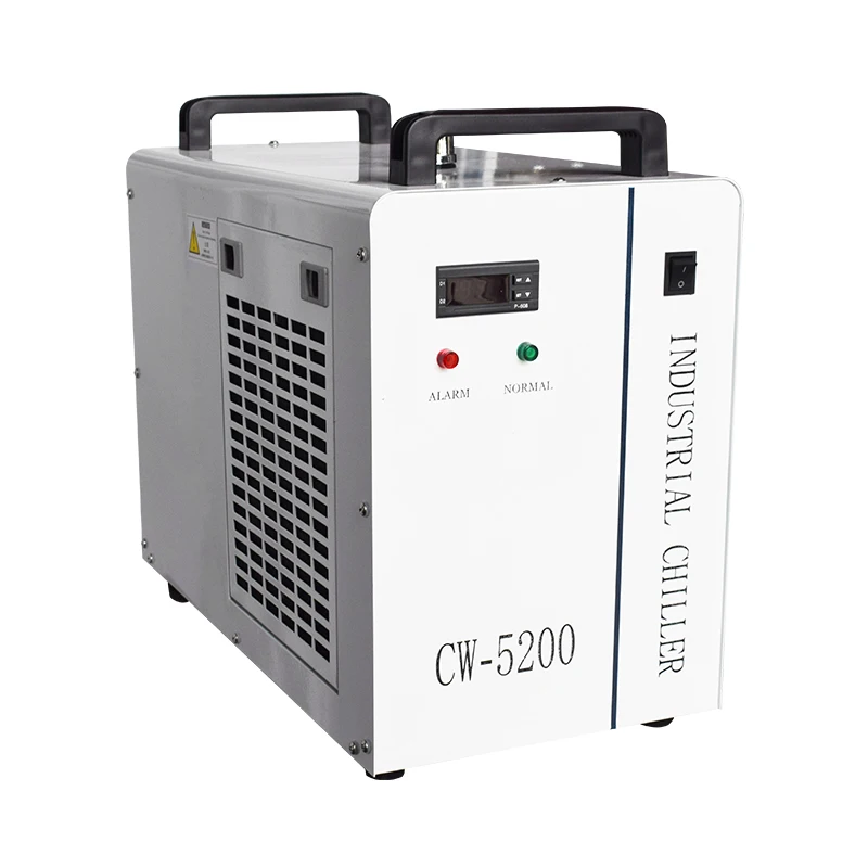 Air Cooled Chilling Equipment Industry Water Chiller Cnc Spindle Chiller Cw 5200 Water Chiller Cw3000 Cw5000 Cw5200