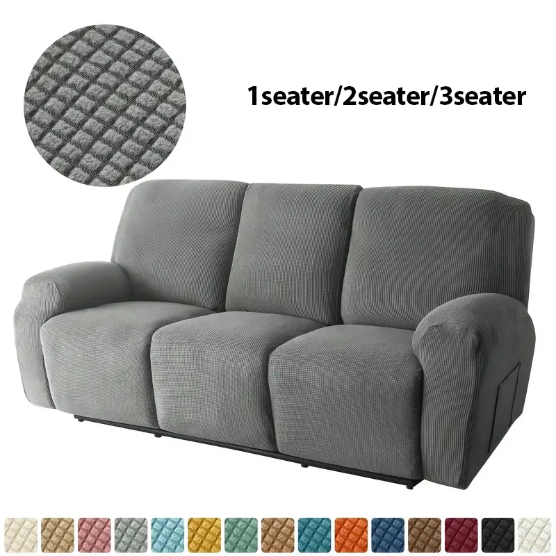 Recliner Sofa Cover Stretch Recliner Chair Cover Relax Washable Armchairs Slipcover Couch Cover Protects Furniture