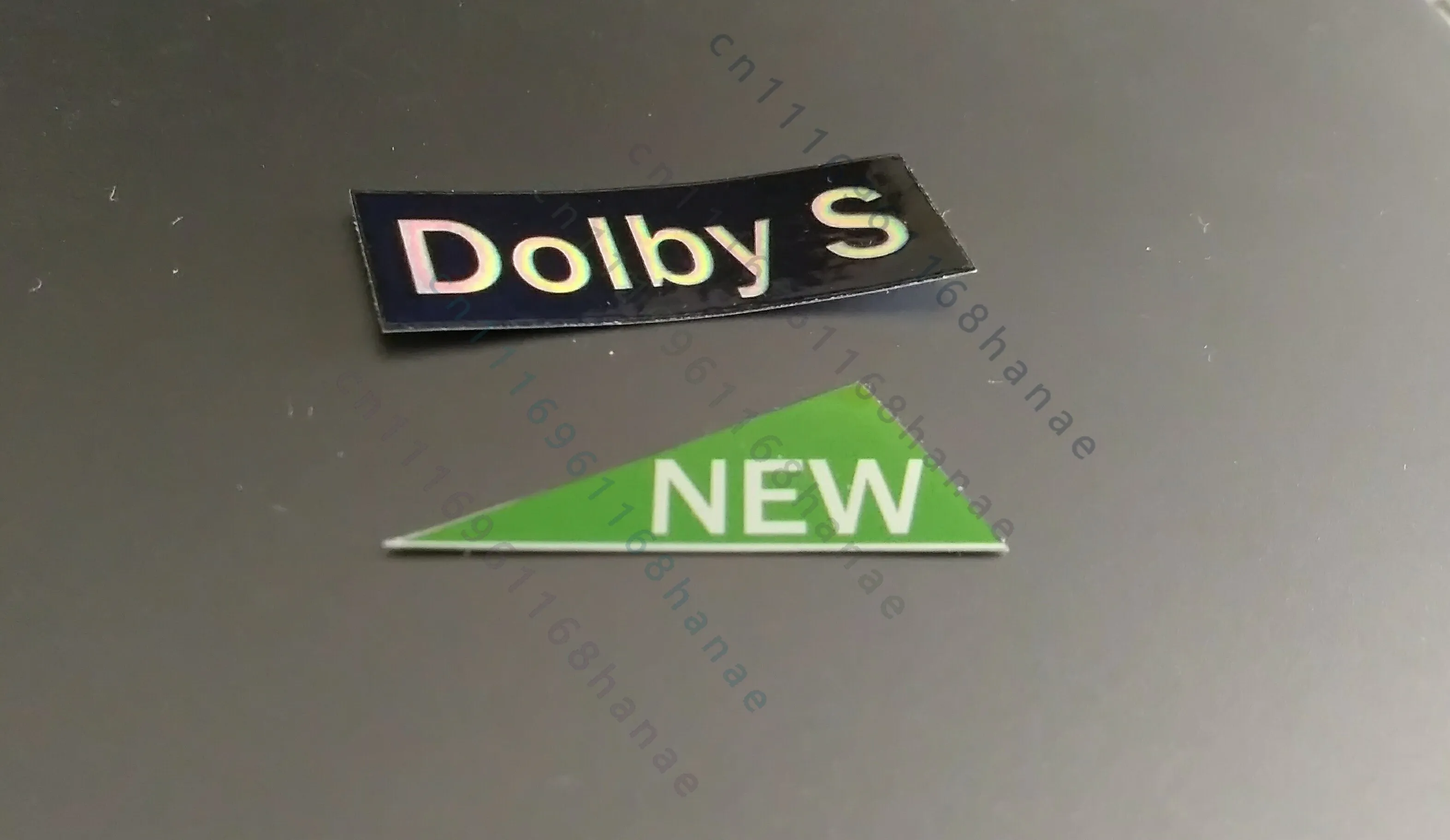 Dolby S & Green Triangle Decal Stickers For Sony TC-K555ESJ Cassette Deck Restoration Parts