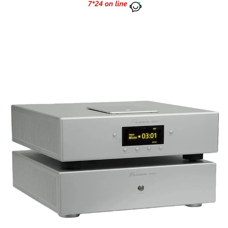AL-05 CDT-6M Pure CD/DSD Transport with CDM4 Mechanism & Built-in Oven-Controlled Clock for Hi-Fi Digital Audio
