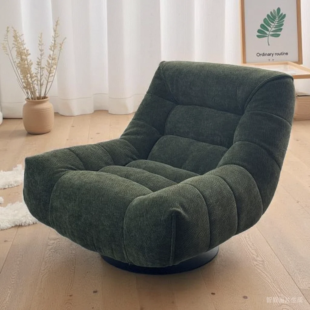 

Designer Swivel Living Room Chairs Modern Minimalist Single Balcony Chairs Oversized Lounge Cadeiras De Sala De Estar Furniture