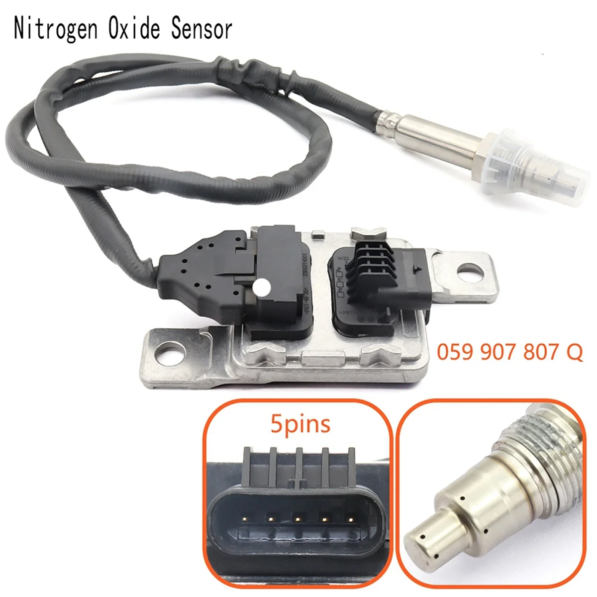 059907807Q Nitrogen Oxide Sensor for Audi Q7 4LB 3.0 TDI 2010-2015 NOx Sensor 059907807R 059907807S