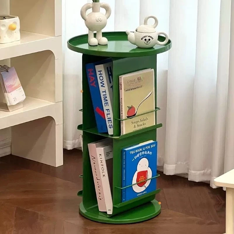 For floor-to-ceiling household newspaper display rack, reading and storage magazine rack, several creative layers by the sofa