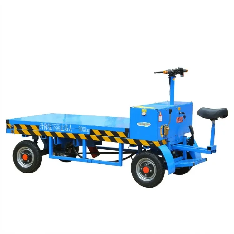 New Logistics Transport Electric Flat Car Truck Flatbed/trolley Electric/carriage Cargo Tricycles