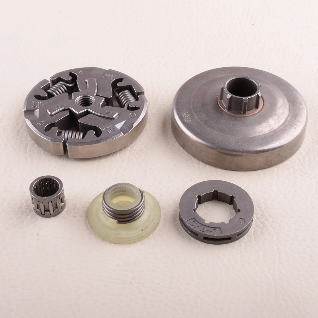 Prata Embreagem Tambor Aro Roda Dentada Kit Apto para Husqvarna Motosserra 355 357xp 357 359 Epa 537103401 503934871 587691701 8
