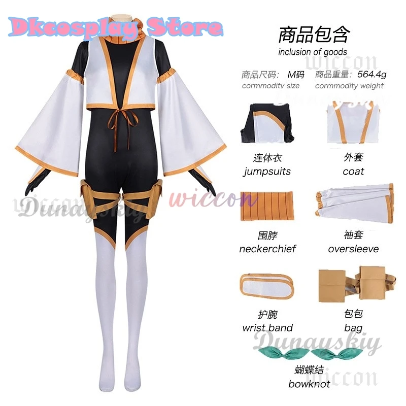 Kanae natsumi cosplay traje macacão anime estou vivendo com um otaku neet kunoichi headwear festa de halloween feminino meninas adereços