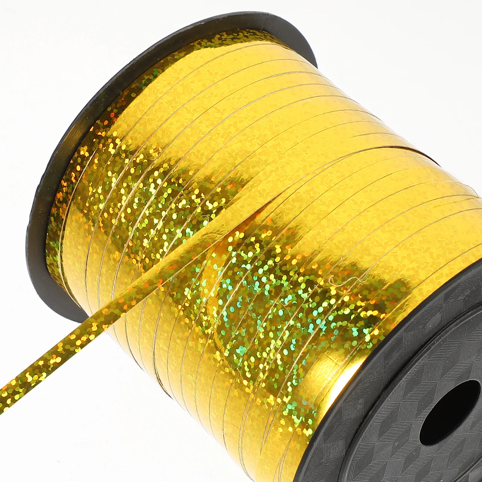 

Laser Ribbon Scene Celebration Decoration Crimping Balloon Tying Ribbons for Crafting Crafts Pvc Plastic Party