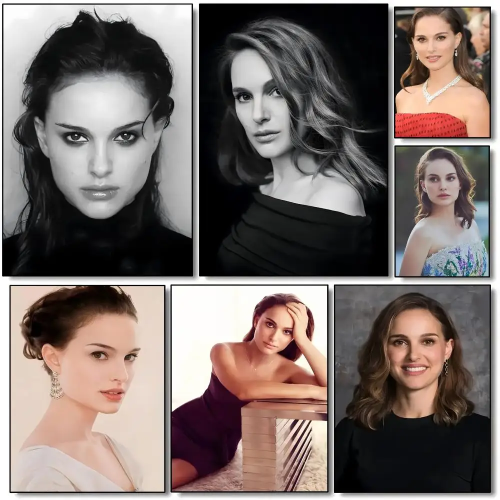 N-Natalie Portman Intellectual_Talent Poster HD Wall Art Aesthetic Decor for Living Room Bedroom Office Stylish Gift