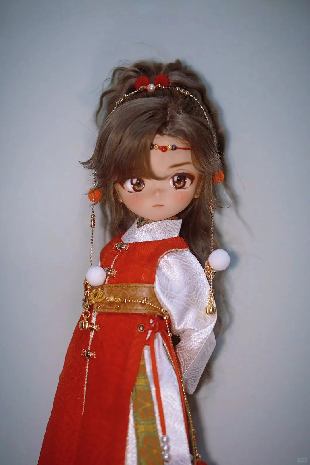 toy bjd doll 1/6 yuanbao xiongmei bib baby girl princess cute cute high-quality human joint doll