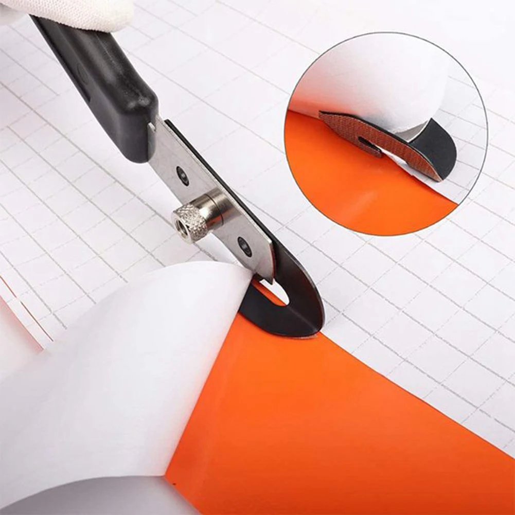 Taglierina per carta da parati con supporto per carta da imballaggio in vinile taglierina per carta da parati per taglierina per pellicola oscurante per vetri da imballaggio per auto