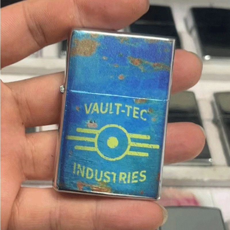 2026 New Personalized Creative FalloutThemed Kerosine Lighter, Fashionable Element Legendary Men’s Gift  Smoking Accessories