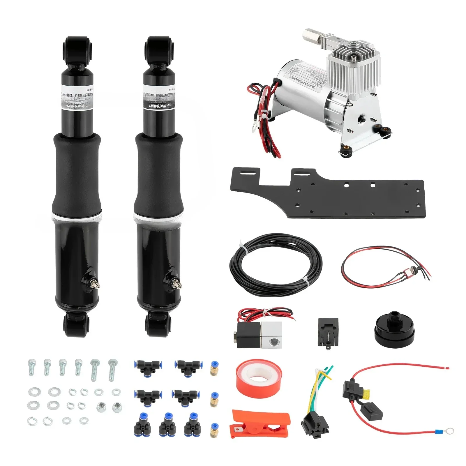 Rear Air Ride Suspension Spring Bag Set for Harley Touring Models 1 Air Ride Shock Absorber Kit 2019 2020