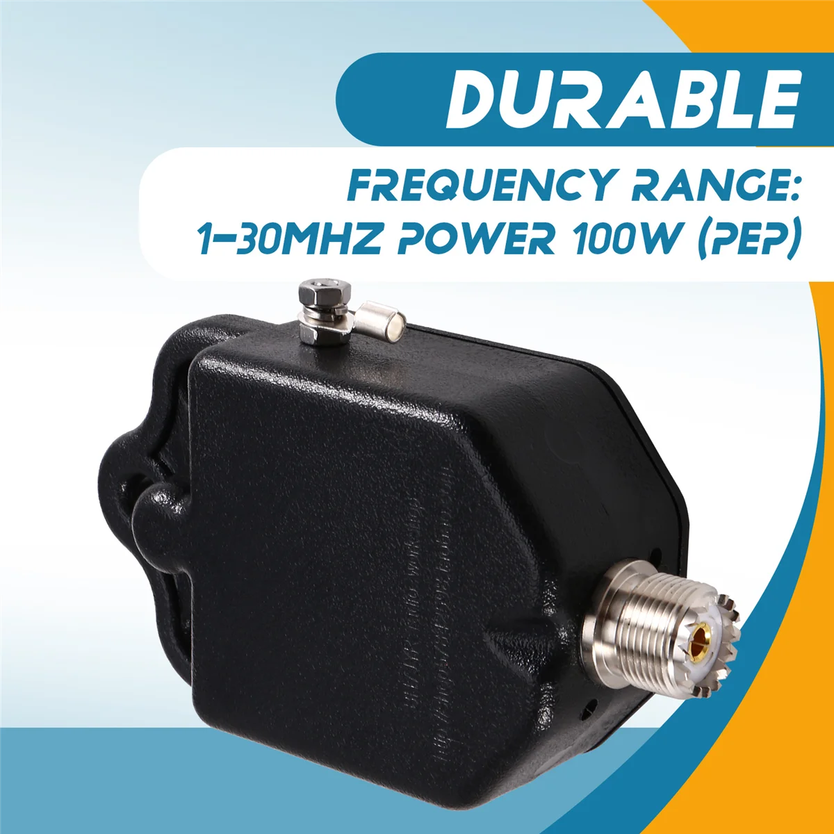 1:64 Balun 4-Band 8-Band هوائي التغذية النهائية باستخدام نطاق التردد 1-30 ميجا هرتز الطاقة 100 واط (PEP)