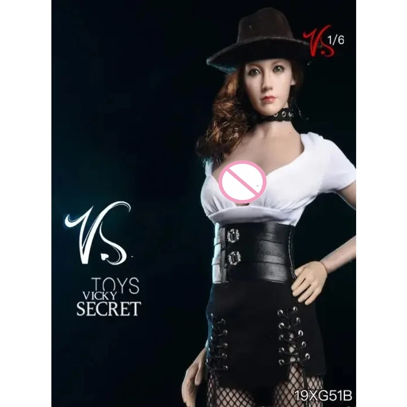 

VSTOYS 19XG51, комплект одежды в карибском стиле для женских фигурок, масштаб 1/6: короткая юбка, платье, шляпа, чулки для 12-дюймовых фигурок TBL JO.