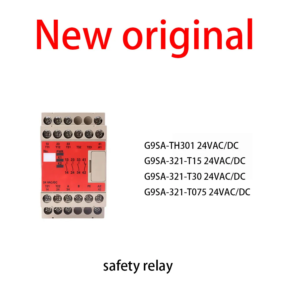 1Pcs/Lot New original G9SA-TH301 24VAC/DC G9SA-321-T15 24VAC/DC G9SA-321-T30 24VAC/DC G9SA-321-T075 24VAC/DC safety relay