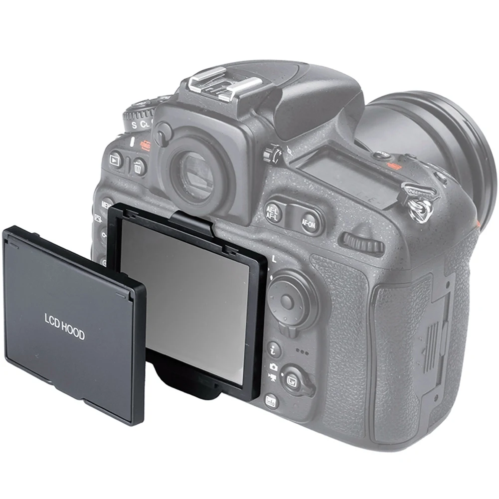 Защита ЖК-экрана всплывающий солнцезащитный козырек защитная крышка для камеры D800/D810/D800E/D810A защитная пленка