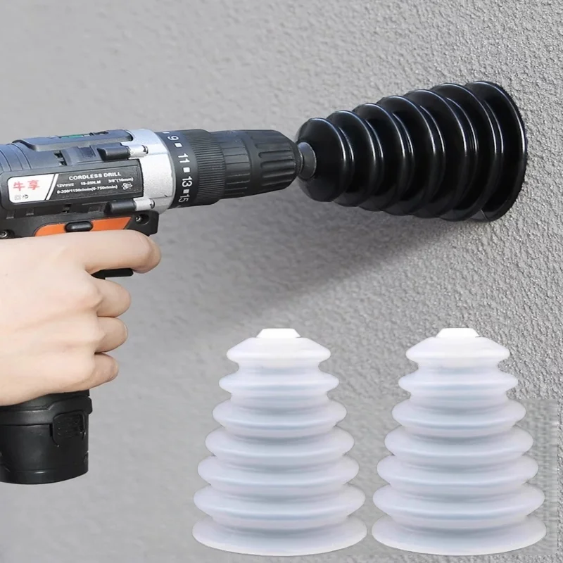 Impact drill, electric drill, electric bell, ash collector, dust collector accessories, dust cover, drill bit dust cover