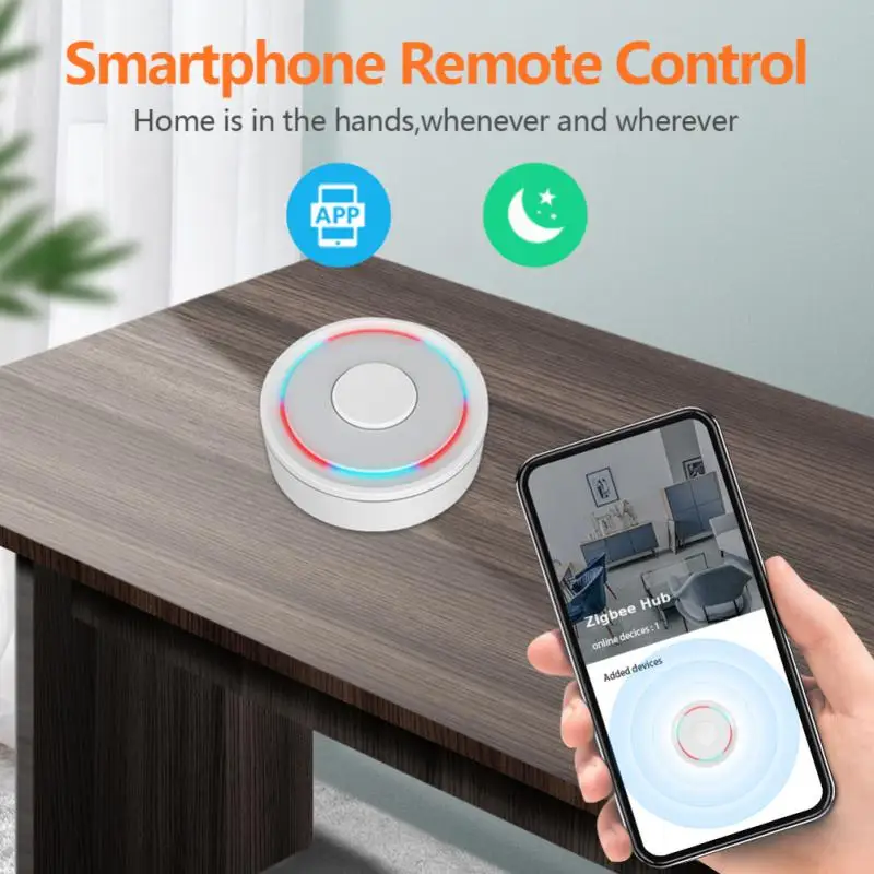 Imagem -04 - Smart Life App Mesh Hub Bridge Controle Remoto Controller Suporte Tuya Ota Wired Home Host Novidades Timing