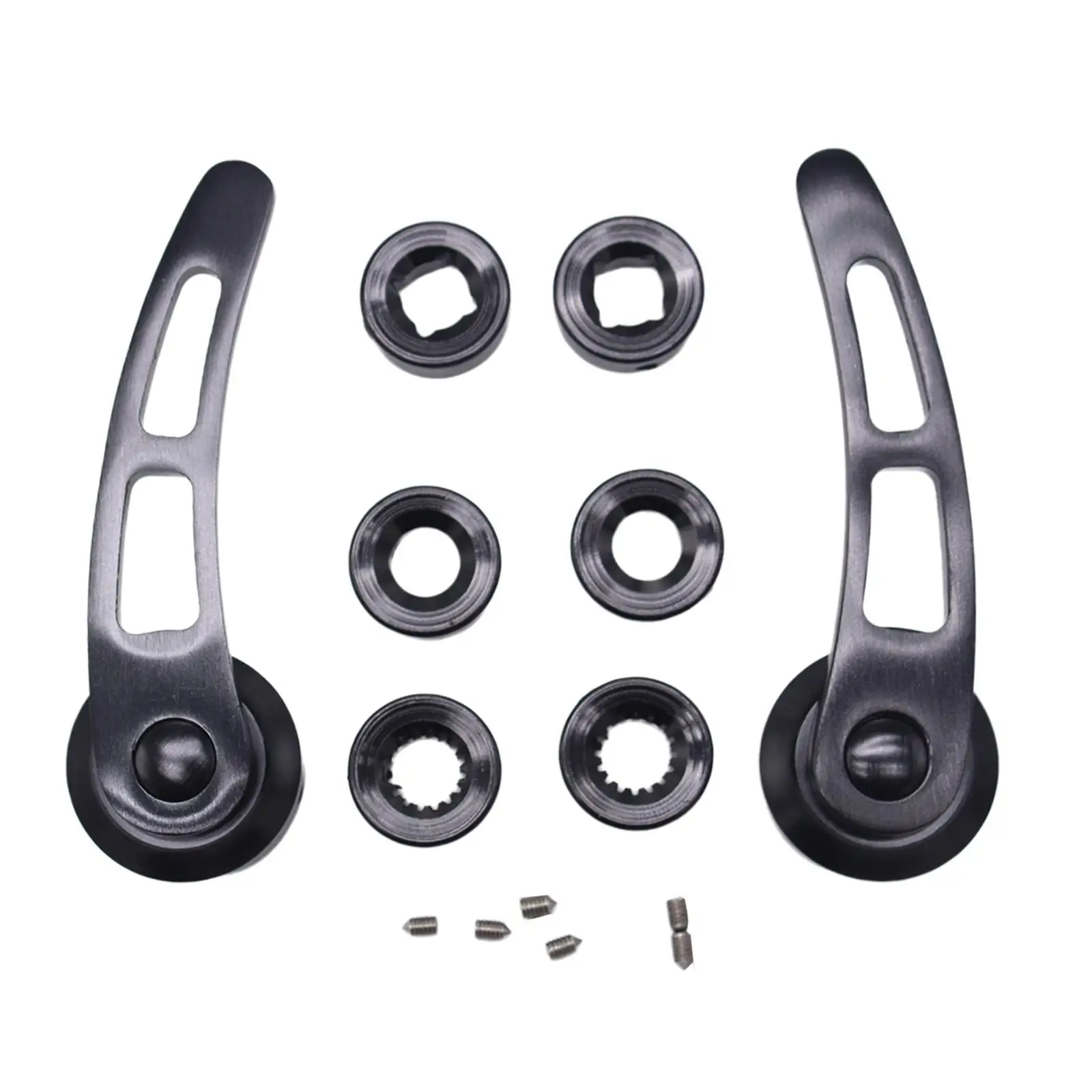 Billet Aluminium 4 1/4 Zoll Türgriff-Set, einfach zu installieren, ersetzt Hot Rod Kustom für Mopar, Chrysler, Ford, Chevy