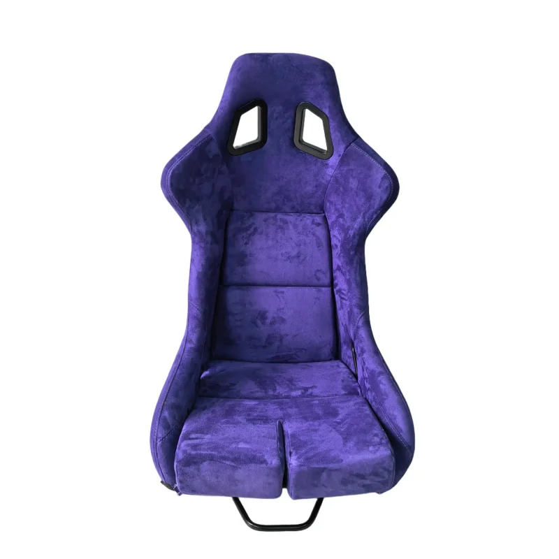 High Quality Velvet Carbon Fiber Racing Bucket Seat Replacement Accessories For Universal Car Gaming Modification