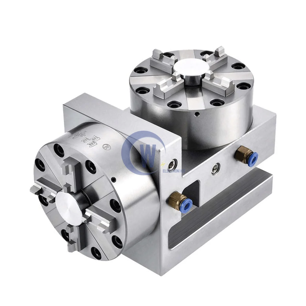 

100mm Pneumatic manual Chuck for EDM Spark Machine Electrode Clamping Precision CNC Engraving Chuck apply to ER Interface