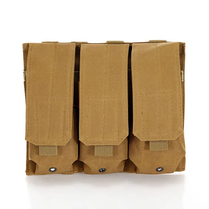 Funda triple porta cargadores MOLLE táctica 5.56 y 7.62 - imagen 5