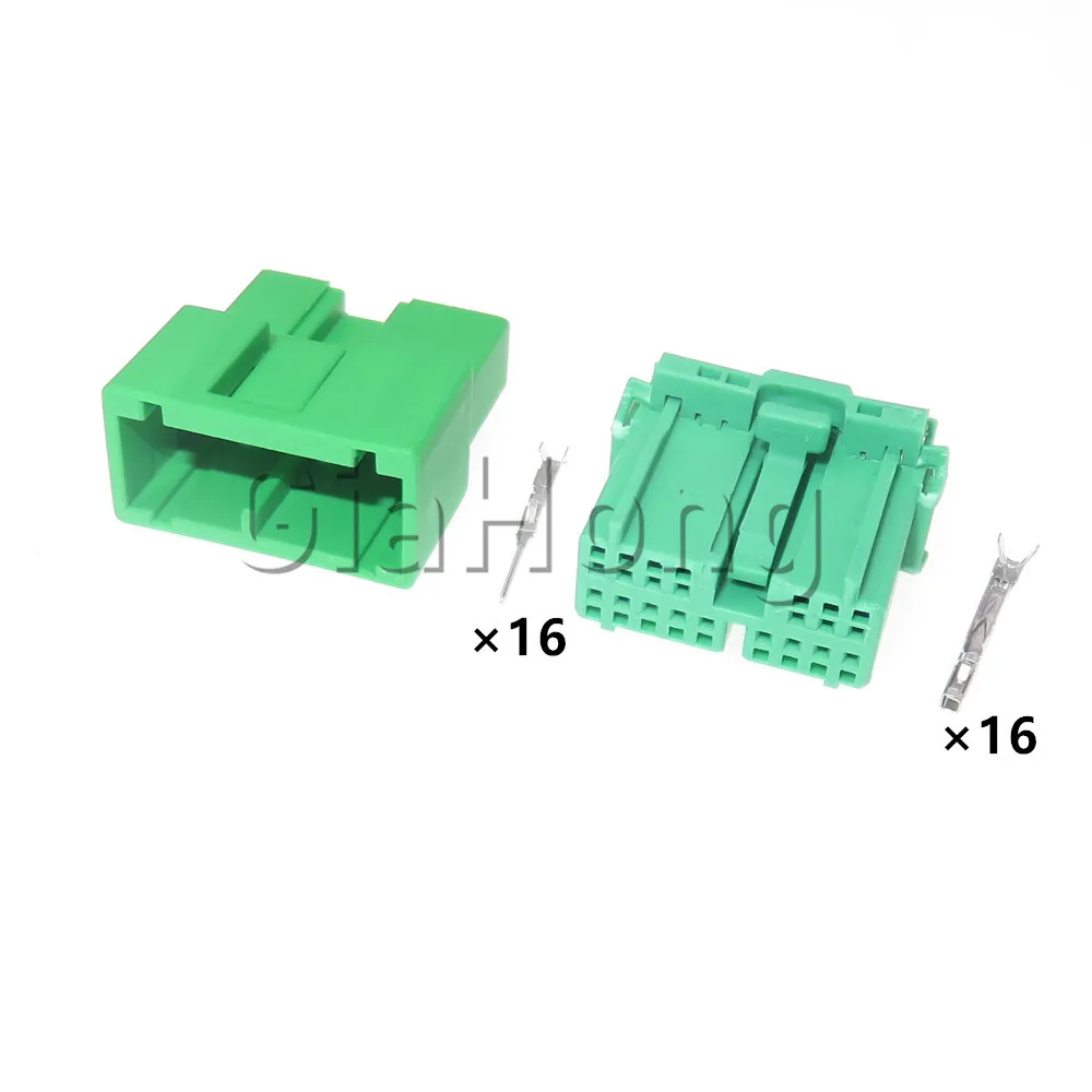 1 Set 16 Ways AC Assembly IL-AG5-16S-D3C1 IL-AG5-16P-D3C1 Automotive Sockcet Car Connector Auto Wire Wiring Harness Cable Plug