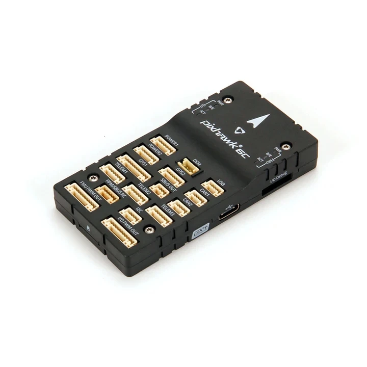 Holybro Pixhawk 6C Autopilot FC الألومنيوم حالة اللوح M10N GNSS PM02/PM07 وحدة الطاقة RC متعددة الدوار الطائرات بدون طيار استخدام الطائرة بدون طيار