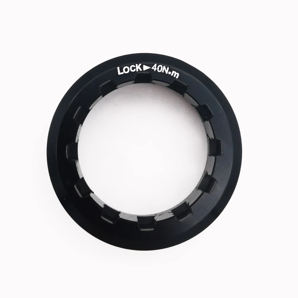 غطاء دولاب الموازنة للدراجة ، غطاء قفل كاسيت ، حلقة أقفال سبائك الألومنيوم باستخدام الحاسب الآلي ، دراجة الطريق الجبلية ، Shimano M7100 ، 6100 ، 8100 ، 12 سرعة