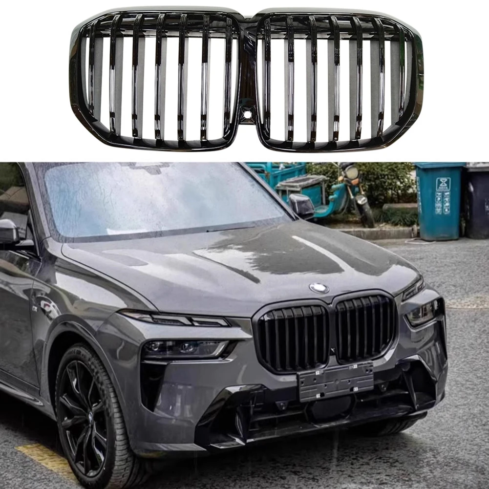 

Car Front Radiator Kidney Bumper OEM Hood Grille For BMW G07 X7 xDrive 30d 35d 40i M50i Single Line Grilles 2023 2024