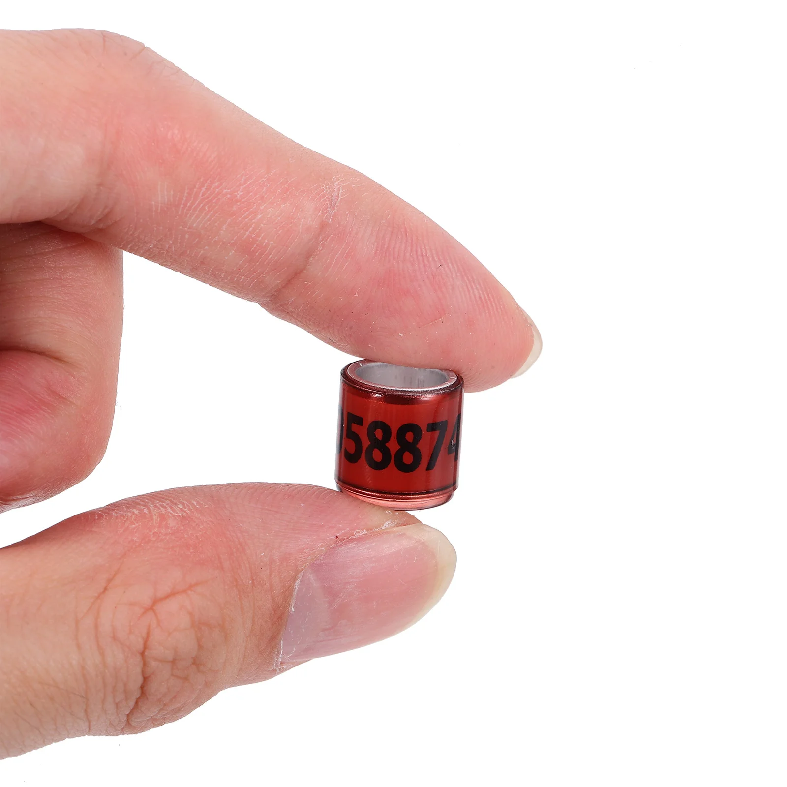 

50Pcs Racing Pigeon Leg Bands Secure Comfortable Fit Identification Rings for Foreign Pigeon Tracking Breeding Management