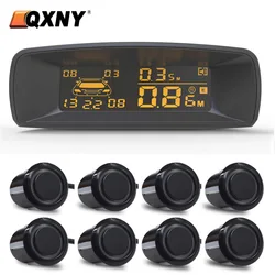 Car Backup Reversing 8 Radar Kit Auto Parking Sensor Electronics Voice Reverse Ultrasonic Assistan Sound Alert  Ultrasonic