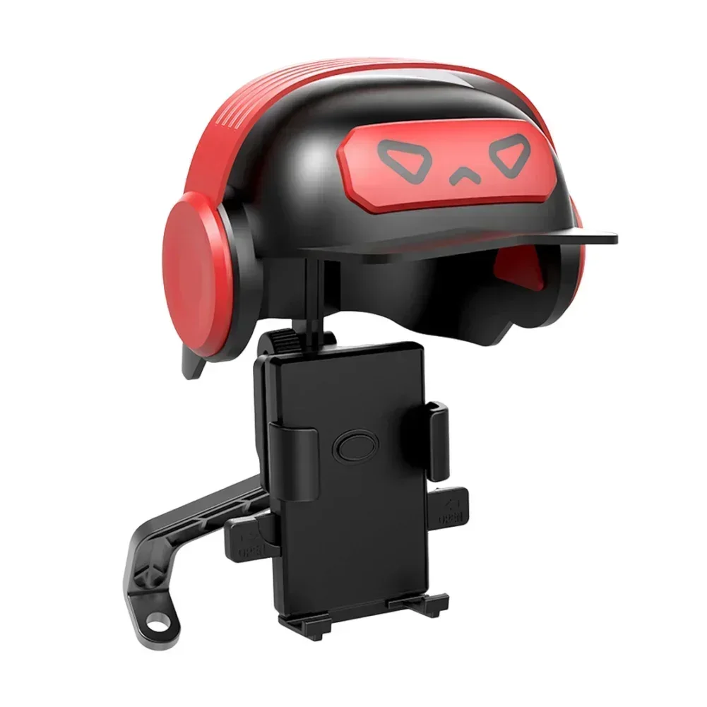 Motorcycle Small Rainproof Mobile Phone Helmet Holder Portable Parasol Holder Motorcycle Bicycle Navigation Mount