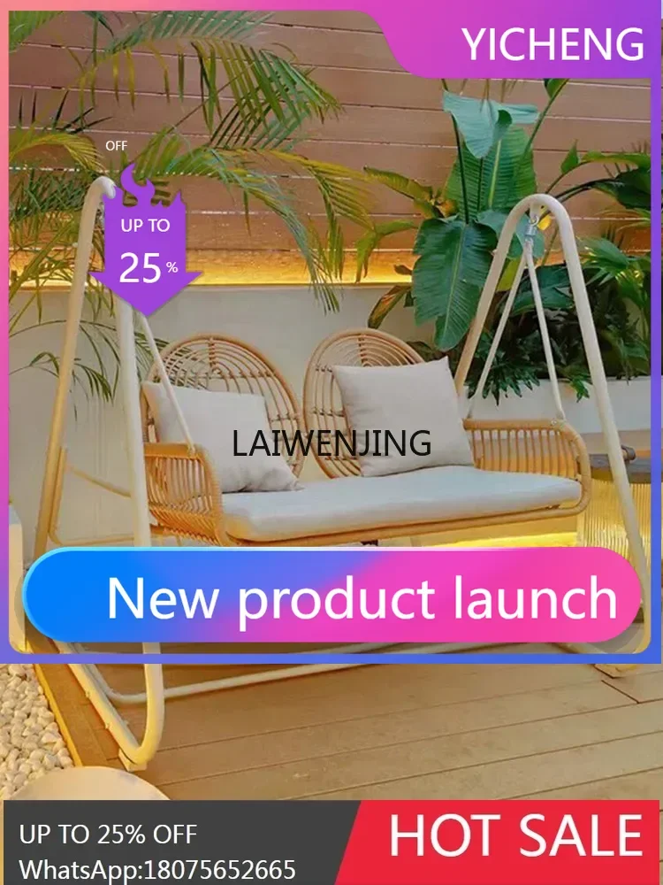 LYY  swing courtyard garden single indoor cradle chair living room double Internet celebrity hanging basket