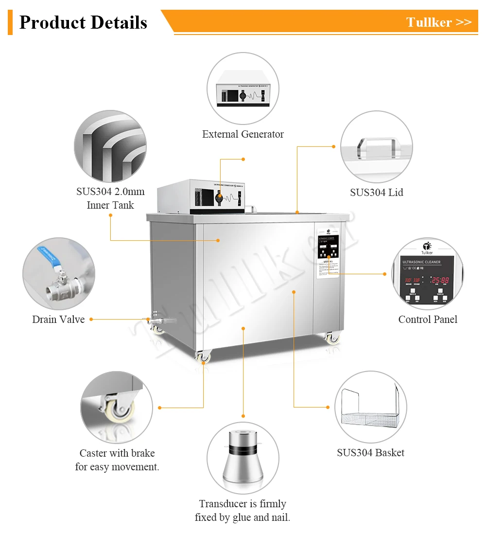 175L Ultrasound Cleaner Timer Heater PCB Board Mould Tool Parts Oil Dust Degrease Hardware 28kHz Guangdong Ultrasonic Cleaner