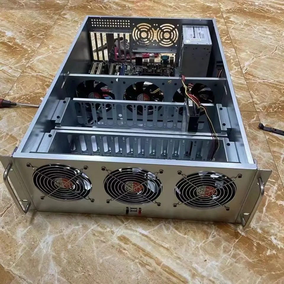 Wai Server Desktop Casing Komputer Host 24 Disk Rangka Server Koneksi Langsung 24 Hard Disk Bit ATX Standar