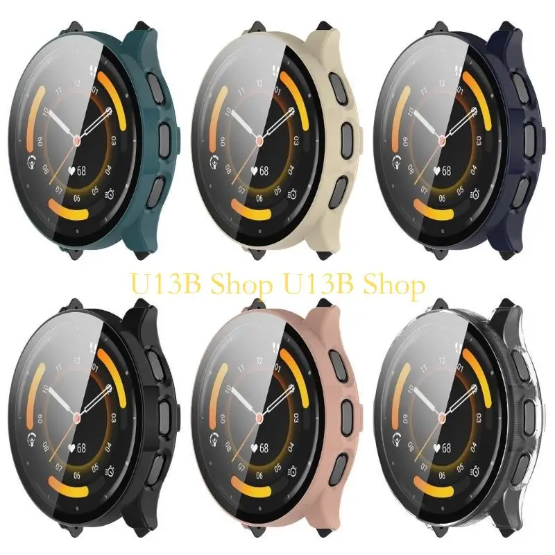 carcasa cubierta reloj inteligente U13B carcasa anti-scratch estuche cobertura completa y protector pantalla